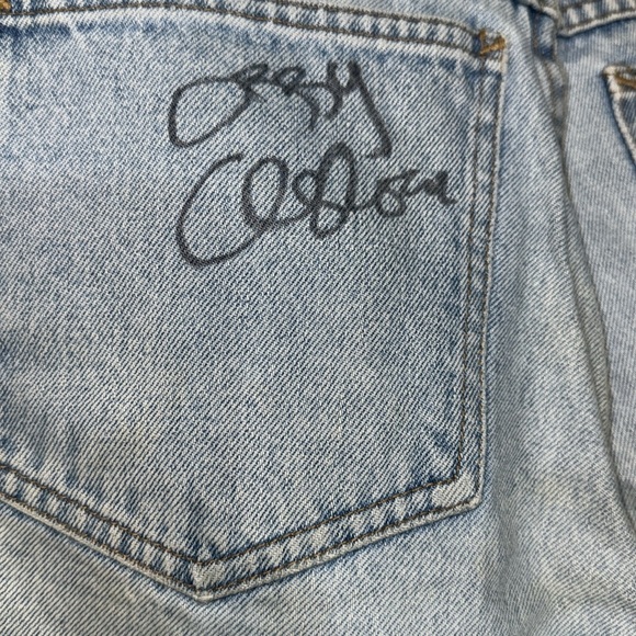 Autographed OZZY OSBOURNE, ZAKK WYLDE, MIKE INEZ, RANDY CASTILLO 1992 jeans - Picture 2 of 7